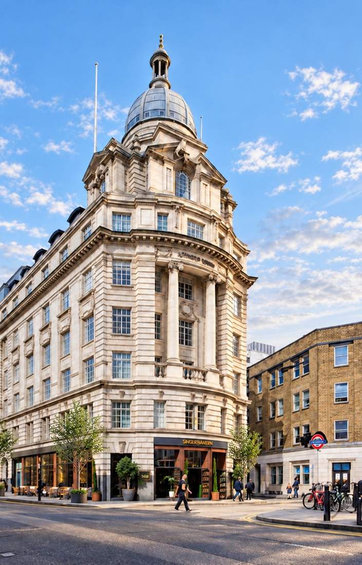 1 City Road Travelodge on City Road, London